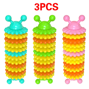 Nouveautés 2024 : Jouets pour chiens colorés, jouets à engrenages rotatifs, forme de chenille, robustes et durables pour chiens - Product Image 1