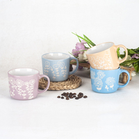 Tasses à café avec des motifs classiques en forme de ballet avec cuillère Vente en gros