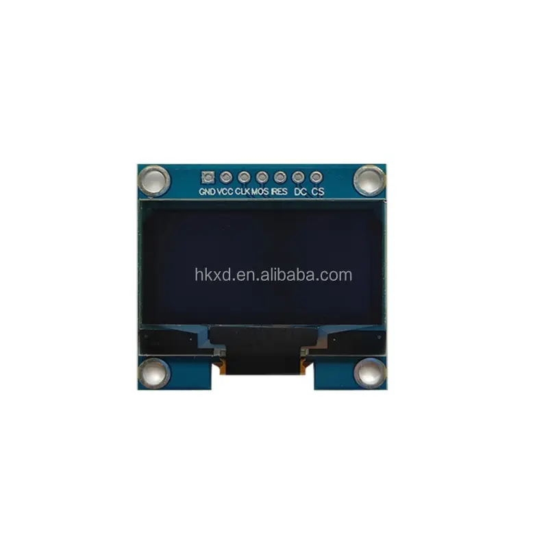 1.3 "OLED מודול לבן כחול צבע 128X64 1.3 אינץ OLED LCD תצוגת מודול 7 פין SPI נהג SH1106