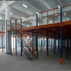 Прочные модульные мезонинные стеллажи - промышленная платформа для хранения на складах - Product Image 4