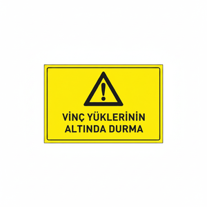 Señal de Tráfico Reflectante Dekota 35x50, Señal de Advertencia de Carga de Grúa Plegable de Aluminio para Seguridad Vial - Product Image 2