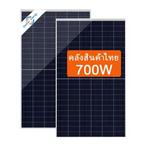 אנרגיה כוכבית 700w פאנל סולארי 210 מ "מ 670w 680w 690w 700w w לוחות סולאריים בתאילנד הודו