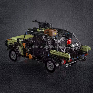 Model King 20042 2.4G y APP RC <span class=keywords><strong>Caracal</strong></span> Vehículo de Asalto, Bloques de Construcción, Coche Blindado, Juguetes de Ensamblaje DIY - Product Image 4