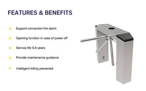 Mới tự động rào cản <span class=keywords><strong>turnstile</strong></span> Tripod <span class=keywords><strong>turnstile</strong></span> cho sân bay công cộng an ninh Giao thông vận tải <span class=keywords><strong>turnstile</strong></span> cổng - Product Image 6