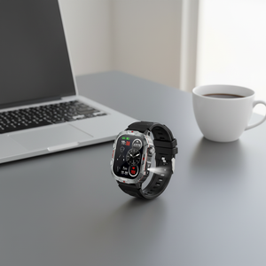 <span class=keywords><strong>Reloj</strong></span> <span class=keywords><strong>Inteligente</strong></span> para Exteriores C40 PRO, Pantalla OLED Cuadrada, Resistente al Agua, con Linterna, para <span class=keywords><strong>Hombre</strong></span> y Mujer - Product Image 1