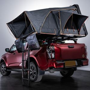 Hard Shell 4 Person Aluminum Rooftop Tent Waterproof Clamshell Suv Roof Tent 4x4 Truck Camping Roof Top Tent For Offroad Pickups - Product Image 2
