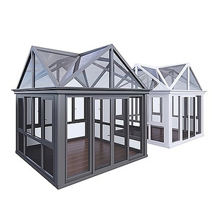 Design de luxe en aluminium pour jardin d'hiver extérieur Véranda pour jardin d'hiver Verrière pour maison <span class=keywords><strong>solarium</strong></span> pour <span class=keywords><strong>solarium</strong></span> - Product Image 1