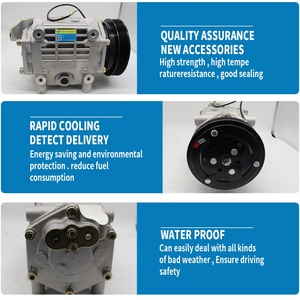 Compresor de Aire Acondicionado para Autobús de 12V, AK38, Universal, 6pk - Product Image 6