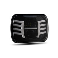 Lampu Desain Mewah Led Mobil Proyektor Led 55W 7 Inci Lampu Depan Led untuk Mobil