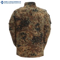 Mode tout nouveau allemand multicolore Camo imperméable respirant tissu tissé hommes tactique uniforme costume