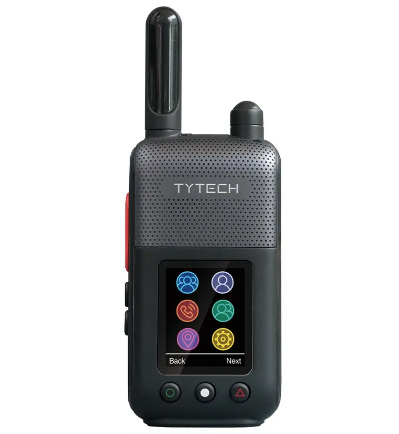 Radio réseau 4G 3.7V nouveau design radio poc avec antenne fixe, GPS intégré, fonction SOS