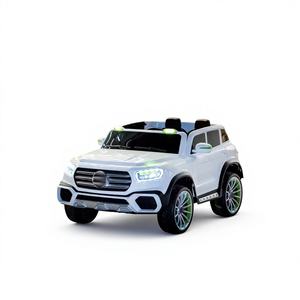 6 Aydan 12 Yaşına Kadar Çocuklar İçin Plastik Malzemeden Üretilmiş, Erkek ve Kız Çocukları İçin Elektrikli Dört Tekerlekli Arazi Tipi Uzaktan Kumandalı Araba - Product Image 1
