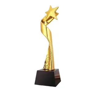MH-NJ00742 Trofeo a <span class=keywords><strong>Stella</strong></span> in Resina Oro Argento Rame, Regali Souvenir, Trofeo in Cristallo Personalizzato, Premi Creativi Incisi - Product Image 6
