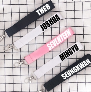 Corea estilo SK Lanyard correas Kpop llavero cinta cordón - Product Image 1