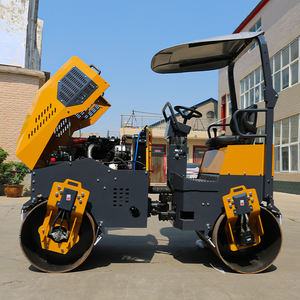 3000kg 3 Ton diesel Engine <b>Mini</b> Compactor Road <b>Roller</b> Ride on <b>Roller</b> - Product Image 3