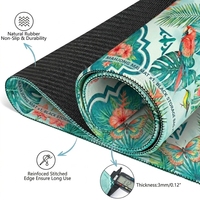 Tapis de Mahjong Américain Premium Imperméable Personnalisé, Tapis de Table Portable pour Casino, en Microfibre et Caoutchouc Naturel, pour Jeu de Mahjong