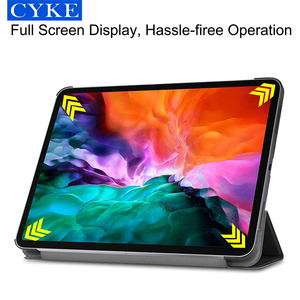 CYKE-funda protectora para tableta, protector para <span class=keywords><strong>Ipad</strong></span> <span class=keywords><strong>Pro</strong></span> 2021 de 12,9 pulgadas, Pu, encendido y apagado automático - Product Image 3