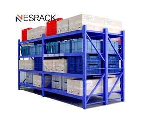 Nesrack Factory Hot Sale Warehouse Storage Racks Shelves For Racking System Accept Customization
