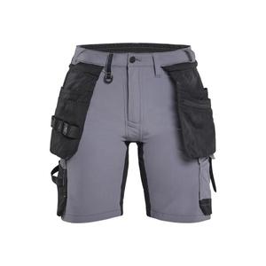 BLAKLADER - 712416459699C36 Pantalones cortos artesanos para mujer 4 vías elásticos Gris medio/Negro-PANTALÓN DE TRABAJO EAN 7330509922538 - Product Image 3
