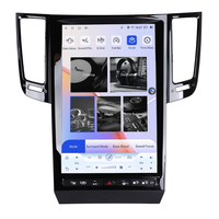 Navegación Android con pantalla vertical de 14.5 pulgadas y resolución 2.5K para Infiniti FX35 FX37 FX45 FX50 QX70 2007-2013, unidad principal con CarPlay y GPS.