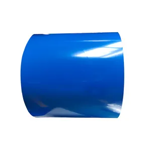 KW Steel New Product Wholesale PPGL 610mm PVC Rolled coil color coated Galvanized Steel iron sheet For Roofing Sheet