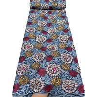 NI.AI Nouvelle dentelle africaine en coton, dentelle autrichienne originale avec pierres, dentelle suisse de luxe en voile pour soirée, occasion formelle, fête