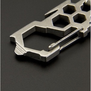 Serie de mosquetones para paracaidistas, aleación de aluminio multifuncional con ruedas, herramienta de bolsillo para uso en exteriores - Product Image 4