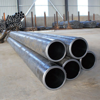 Tubo de acero al carbono sin costura laminado en caliente, tubo sin costura negro sin recubrimiento para proyectos de construcción e infraestructura