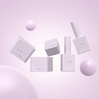 Bouteille de vernis à ongles personnalisée OEM/ODM 10ml 12ml avec pinceau et capuchon, pots de gel de construction carrés en PP 5g 10g 20g 30g 50g, emballage cosmétique
