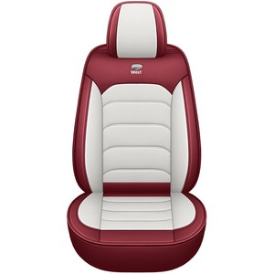 Nouvelles housses de <span class=keywords><strong>siège</strong></span> de voiture en cuir Napa de luxe toutes saisons, couvrant entièrement cinq sièges, avec garantie d'un an pour la décoration intérieure - Product Image 5
