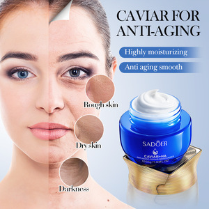 SADOER hydratant ferme rugosité réduire la réparation de la peau resserrer les taches nourrissantes éclaircir la crème pour le visage au <span class=keywords><strong>caviar</strong></span> - Product Image 4