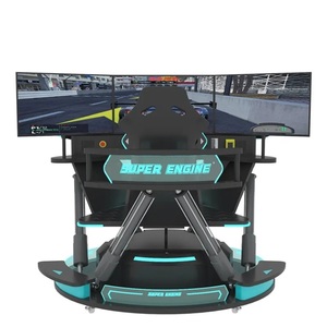 New Arrival Low Price Racing 6 D of 3 Screen Racing Car Game Coin Operated Games Game <b>Machines</b> - Product Image 3