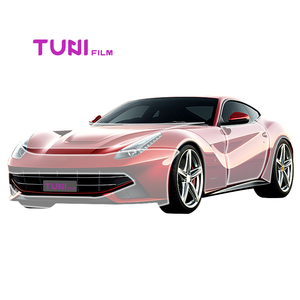 ฟิล์มเกราะสีรถหรูหรา TPU 9.5mil ใสเคลือบเงาพร้อมเพิ่มรอยขีดข่วนและความเงางามในระยะยาว - Product Image 1