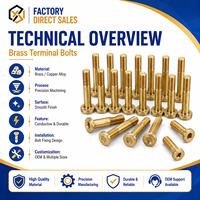 Douille de transformateur en laiton usinée CNC, durable, avec composants conducteurs en bobine d'aluminium pour équipements électriques, directement de l'usine