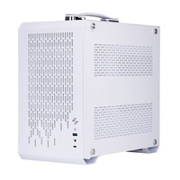 Boîtier de PC de jeu LY New Small Micro ATX Mid Tower avec construction en acier en stock, compatible avec un refroidisseur à eau de 240 mm sur le dessus