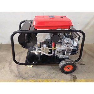 Nettoyeur haute pression 600cc, moteur diesel, machine de nettoyage de canalisations robuste, construction métallique - Product Image 1