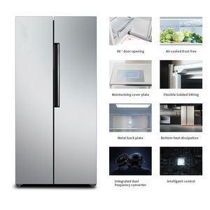 Réfrigérateur <span class=keywords><strong>Américain</strong></span> Ménager 528 L, Direct Usine, 220V 60Hz, Côte à Côte - Product Image 4