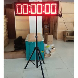 Minuteur numérique portable à six chiffres avec télécommande pour réunions, discours, présentations, équipement de parc d'attractions - Product Image 1