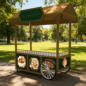Carrito de Helados Eléctrico Móvil para Venta de Comida al Aire Libre con Congelador - Product Image 1