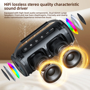 <strong>Best</strong> Seller TWS Pairing BT5.3 for Home/Party/Outdoor/Beach Electronic Gadgets Birthday Gift (Black) RGB <strong>bluetooth</strong> Speaker - Product Image 3
