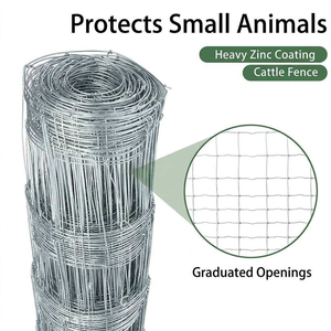 Malla de Alambre Galvanizado de Nudos Fijos, Cuadrada y Ondulada Yuking 2.0-3.0mm, para Cercas de Aves y Animales de Granja - Product Image 4