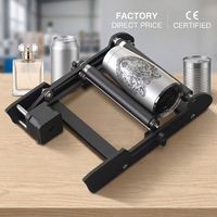 Módulo de grabado rotatorio de eje Y con diodo semiconductor y eje giratorio ajustable para madera contrachapada, botellas de perfume, latas de cerveza y envases metálicos