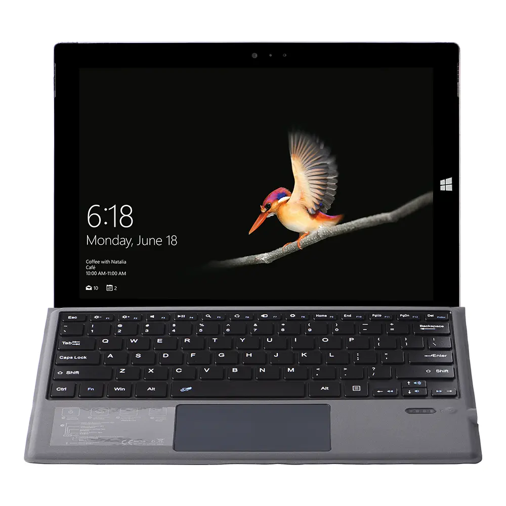 For Surface Pro 3/4/5 12.3 inch Wireless Keyboard Case For Education School Students Home Use Tablet Cover For Keyboard