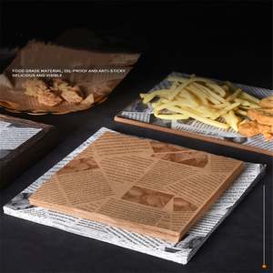 Papel Encerado para Envolver Hamburguesas, Impresión Colorida, Envoltorio para Alimentos - Product Image 2