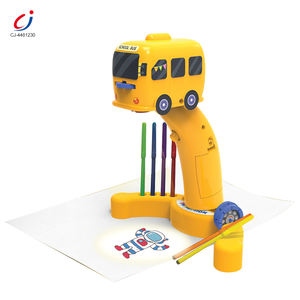 Chengji enfants <span class=keywords><strong>dessin</strong></span> projecteur jouet Kits d'interaction créative autobus <span class=keywords><strong>scolaire</strong></span> apprentissage autres jouets éducatifs <span class=keywords><strong>dessin</strong></span> jouets ensemble - Product Image 1