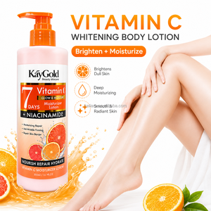 Crema Hidratante Corporal con Vitamina C de Marca Privada, Ceramida y Niacinamida, Venta al por Mayor de Fábrica, Fórmula Personalizada, Empaque Personalizado, Marca Personalizada - Product Image 1