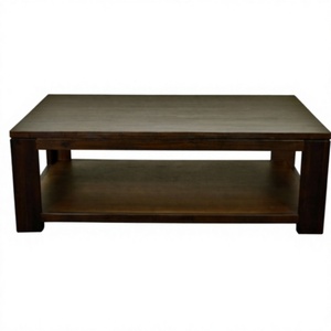 Table basse en bois massif durable, ensemble de supports TC, design moderne, couleur personnalisée, meubles de salon, 100% bois naturel, bureau à domicile - Product Image 2