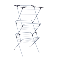 Séchoir à linge pliable très vendu, séchoir à linge extensible en métal, séchoir à linge en acier, support de séchage, séchoir à linge