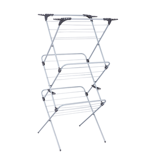 Stendibiancheria Pieghevole in Metallo Espandibile, Supporto per Asciugare Vestiti in Acciaio, Vendita Calda - Product Image 6
