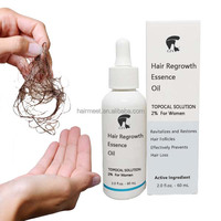 Sérum de croissance et d'alimentation des cheveux extra fort biologique pour femmes et huile capillaire premium pour adultes